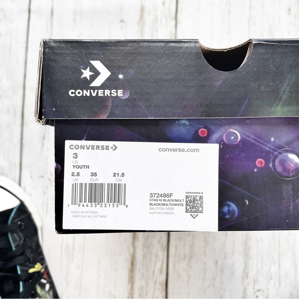 Converse Space jam a New Legacy Looney Toons youth multicolor sneakers size 3 - Picture 4 of 9